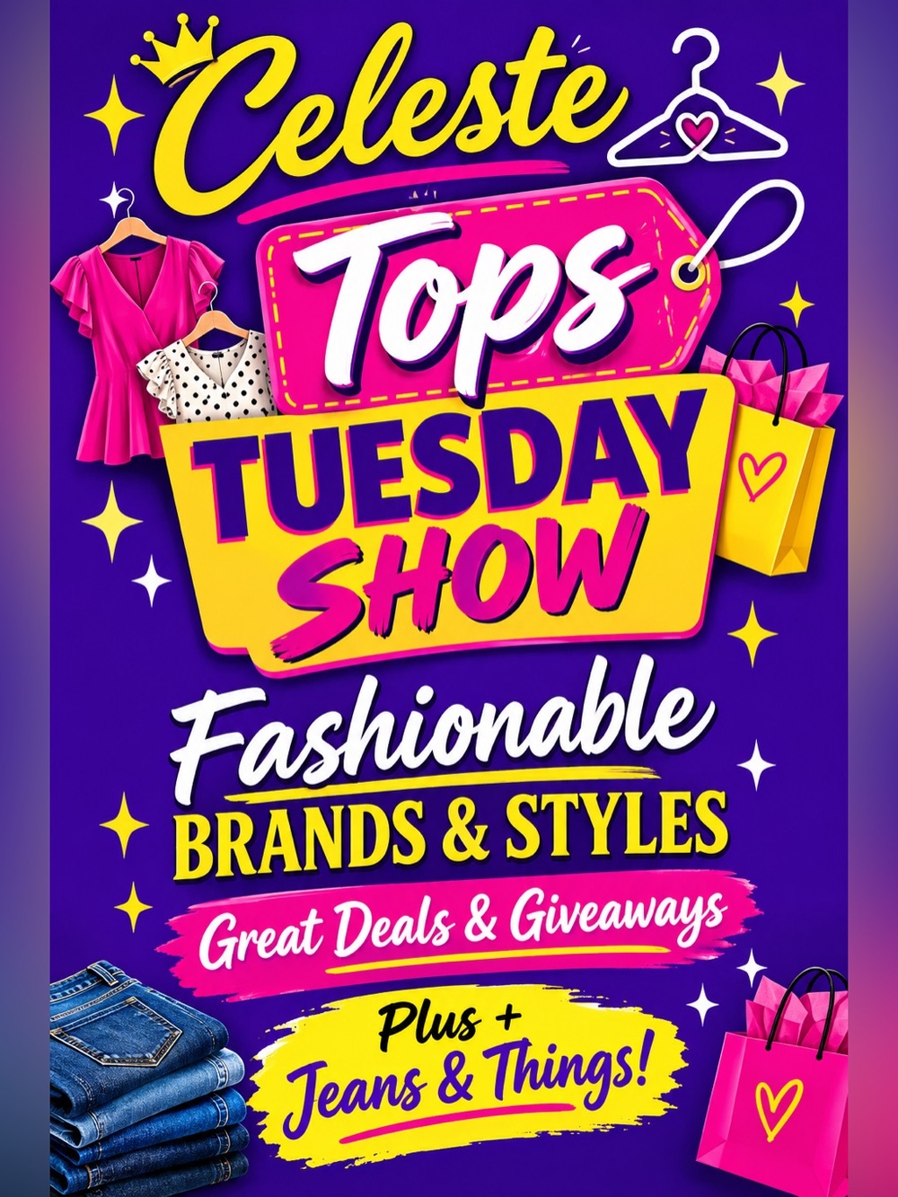 Tops Tuesday ~ Tops That Make Outfits Pop
Great Brands, Styles & Fashions